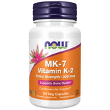 MK-7 Vitamin K-2 300 MCG | Допълнителна сила MENAQ7® - 60 капсули