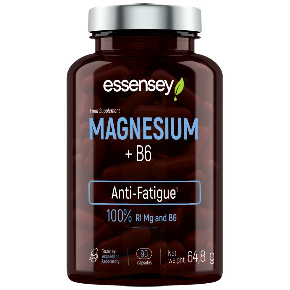 Магнезий 187,5 mg + B6 - 90 капсули