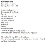 Магнезиев цитрат 375 mg + B6 | P-5-P-90 капсули