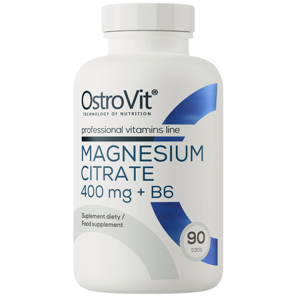 Магнезиев цитрат 400 mg + b6 90 таблетки