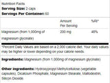 Магнезиев глицинат 200 mg - 120 капсули