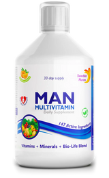 Човек мултивитамини за мъже с колаген 1497 mg - 147 активни съставки /500 ml /