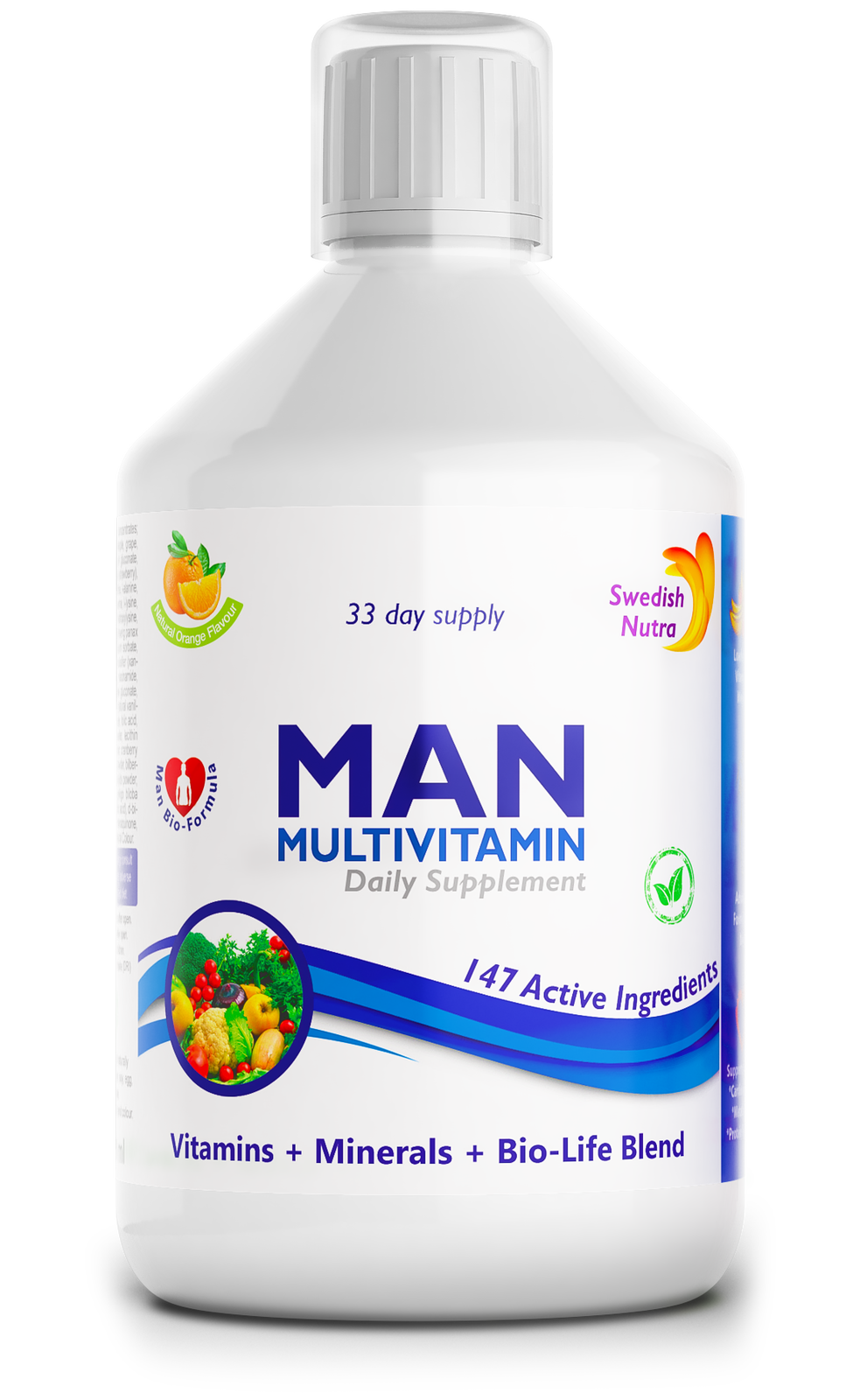 Човек мултивитамини за мъже с колаген 1497 mg - 147 активни съставки /500 ml /