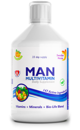 Човек мултивитамини за мъже с колаген 1497 mg - 147 активни съставки /500 ml /
