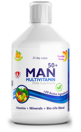 Man 50+ мултивитамини за мъже с колаген 1497 mg - 149 активни съставки /500 ml /