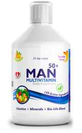 Man 50+ мултивитамини за мъже с колаген 1497 mg - 149 активни съставки /500 ml /