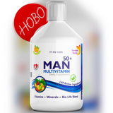 Man 50+ мултивитамини за мъже с колаген 1497 mg - 149 активни съставки /500 ml /