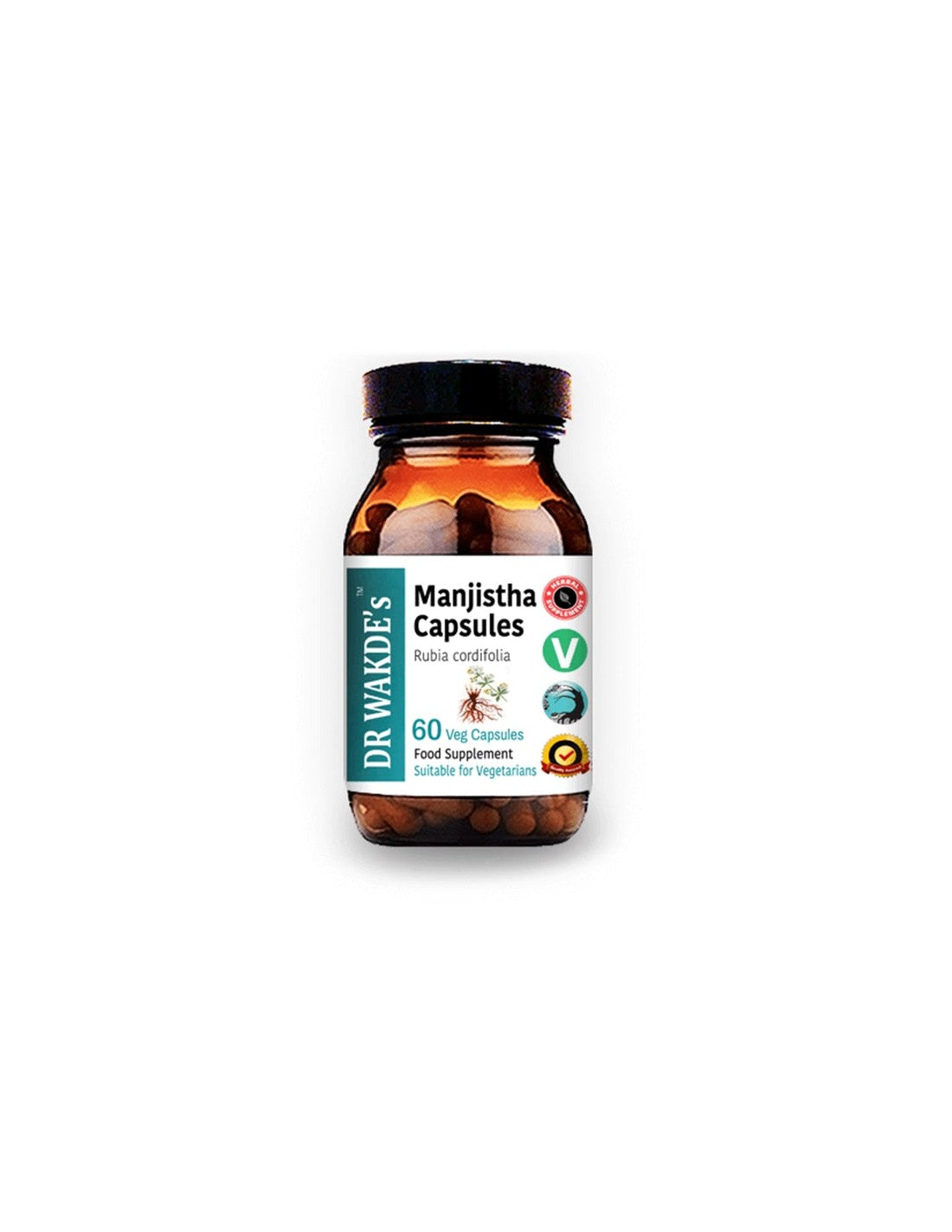Manjistha / Manjista Ayurveda, 60 капсули д -р Wakde's