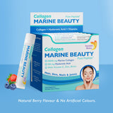 Fish Collagen Marine Beauty 10000 mg с хиалуронова киселина 100 mg /20 x 25 ml /
