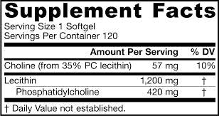 Mega PC-35 (Lecithin) 120 гел капсули
