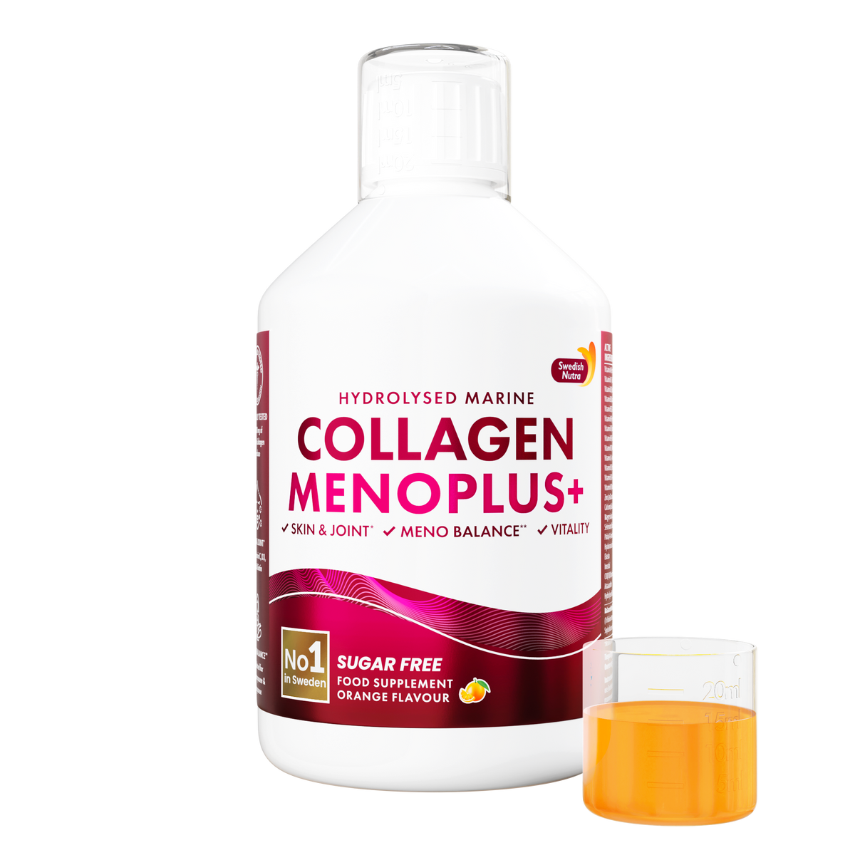 Menoplus+ Fish Collagen 10 000 mg за жени 40+ | 500 мл