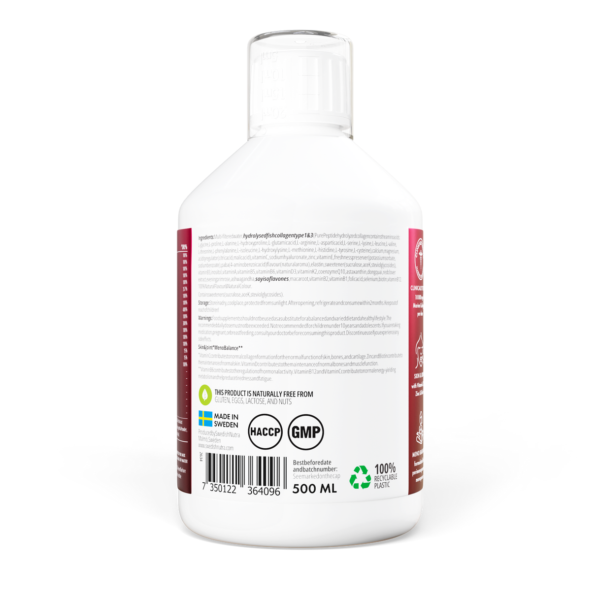 Menoplus+ Fish Collagen 10 000 mg за жени 40+ | 500 мл