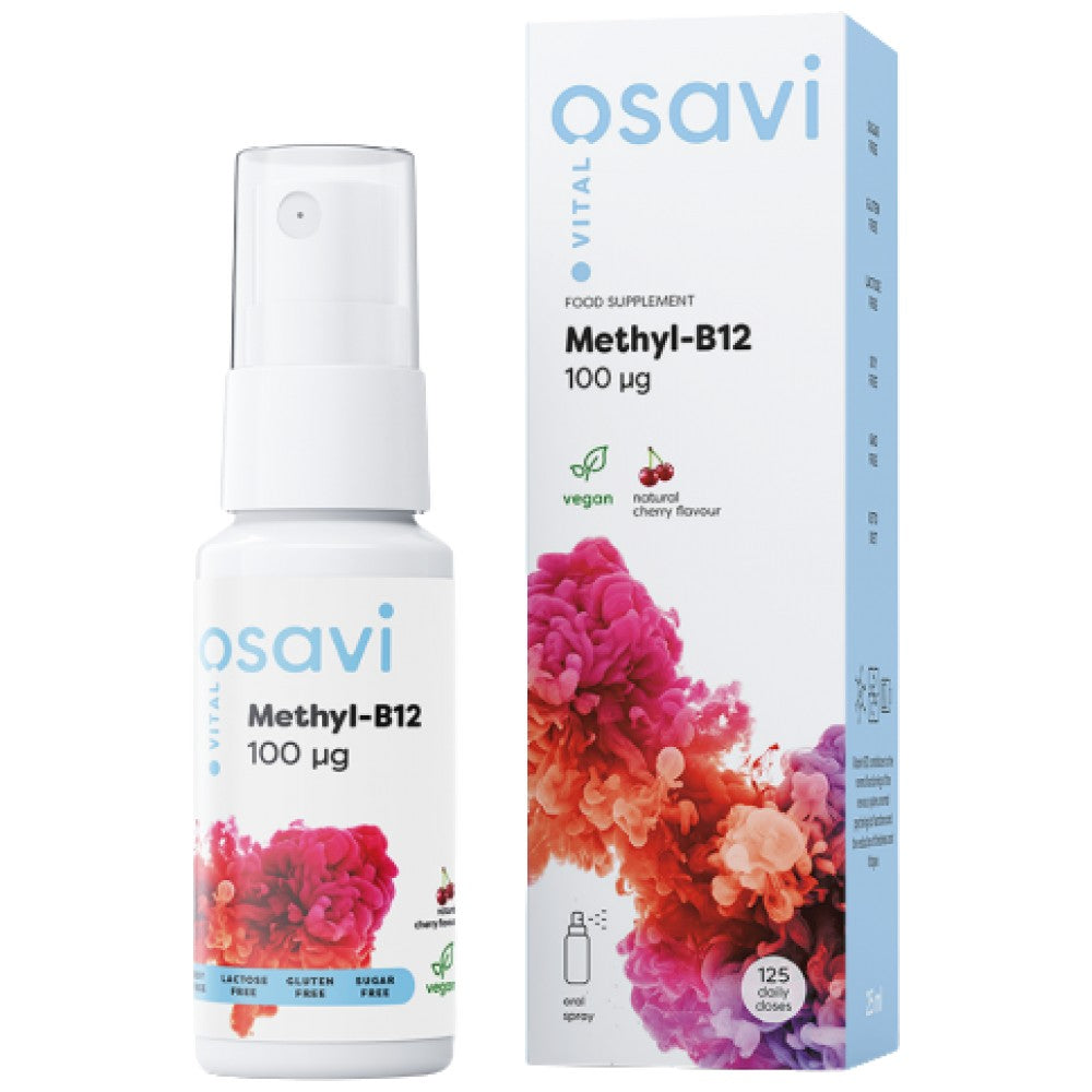Метил В -12 перорален спрей/100 mcg на спрей - 25 ml