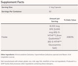 Метил фолат 5000 mcg - 50 капсули