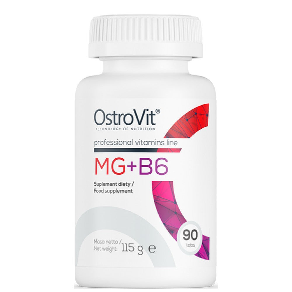 Mg + B6 / магнезиев цитрат + B6 90 таблетки