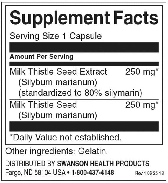 Млечен трън 250 mg - 120 капсули