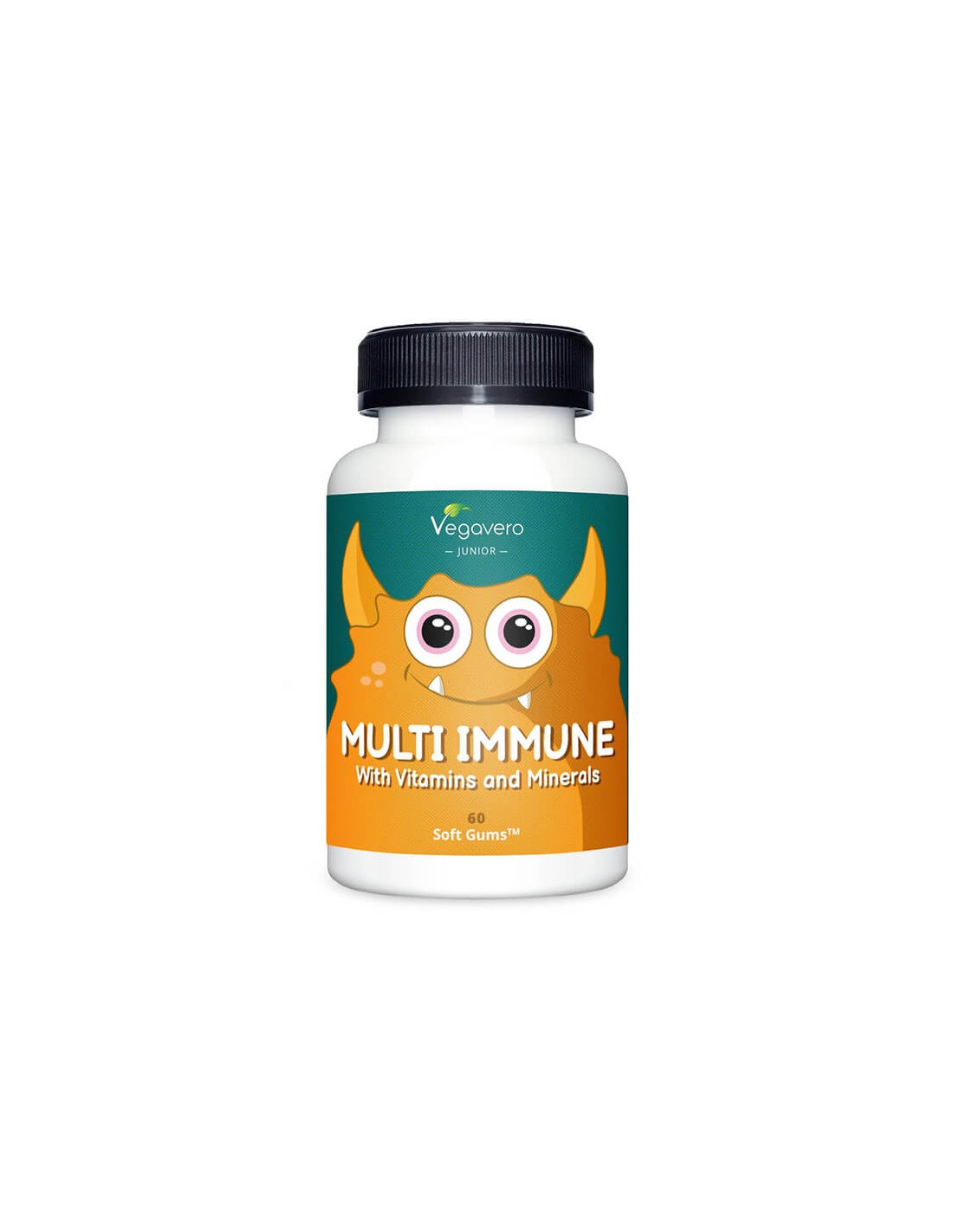 Multi Immune with Vitamins and Minerals - Мултиимун витамини и минерали за деца, 60 гел таблетки <tc>Vegavero</tc>