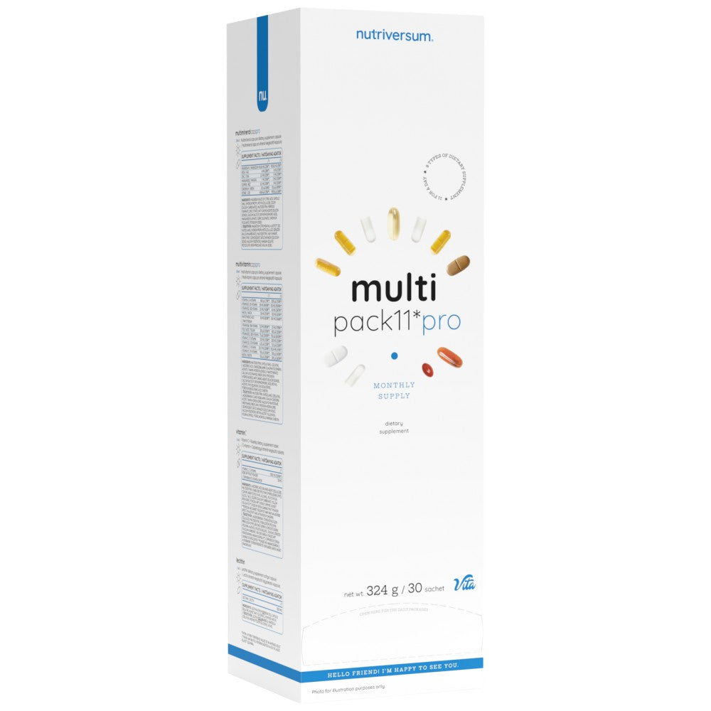 Multi Pack 11 Pro | Здравна формула за всичко в едно-30 опаковки