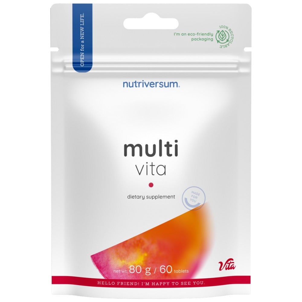 Multi vita | Сложна мултивитаминова формула - 60 таблетки