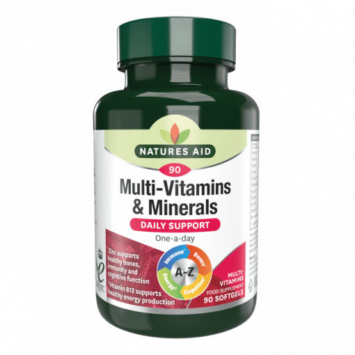 Мулти-витамини и минерали (мулти-витамини и минерали) 90 Softgels Naturesaid