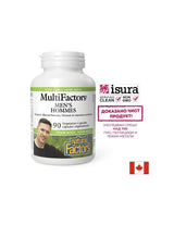 Витамини и минерали за мъже MultiFactors, 90 V капсули <tc>Natural Factors</tc>