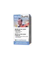 Multisure® мъже / мултивитамини за мъже (с лутеин, ликопен и трион Palmetto), 80 капсули