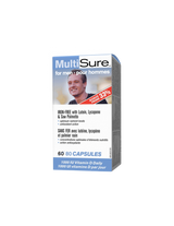 Multisure® мъже / мултивитамини за мъже (с лутеин, ликопен и трион Palmetto), 80 капсули