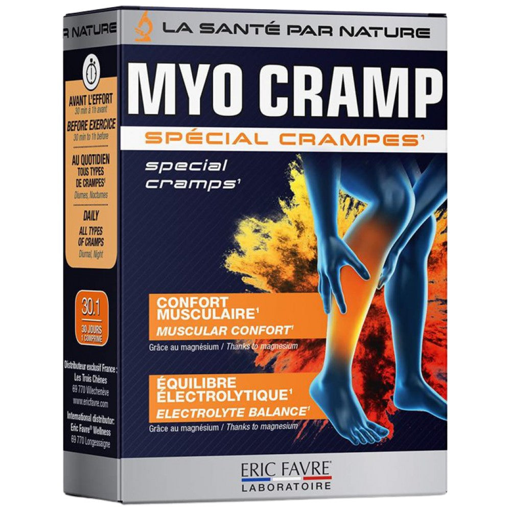 Myo Cramp | Специална формула за крампи - 30 таблетки