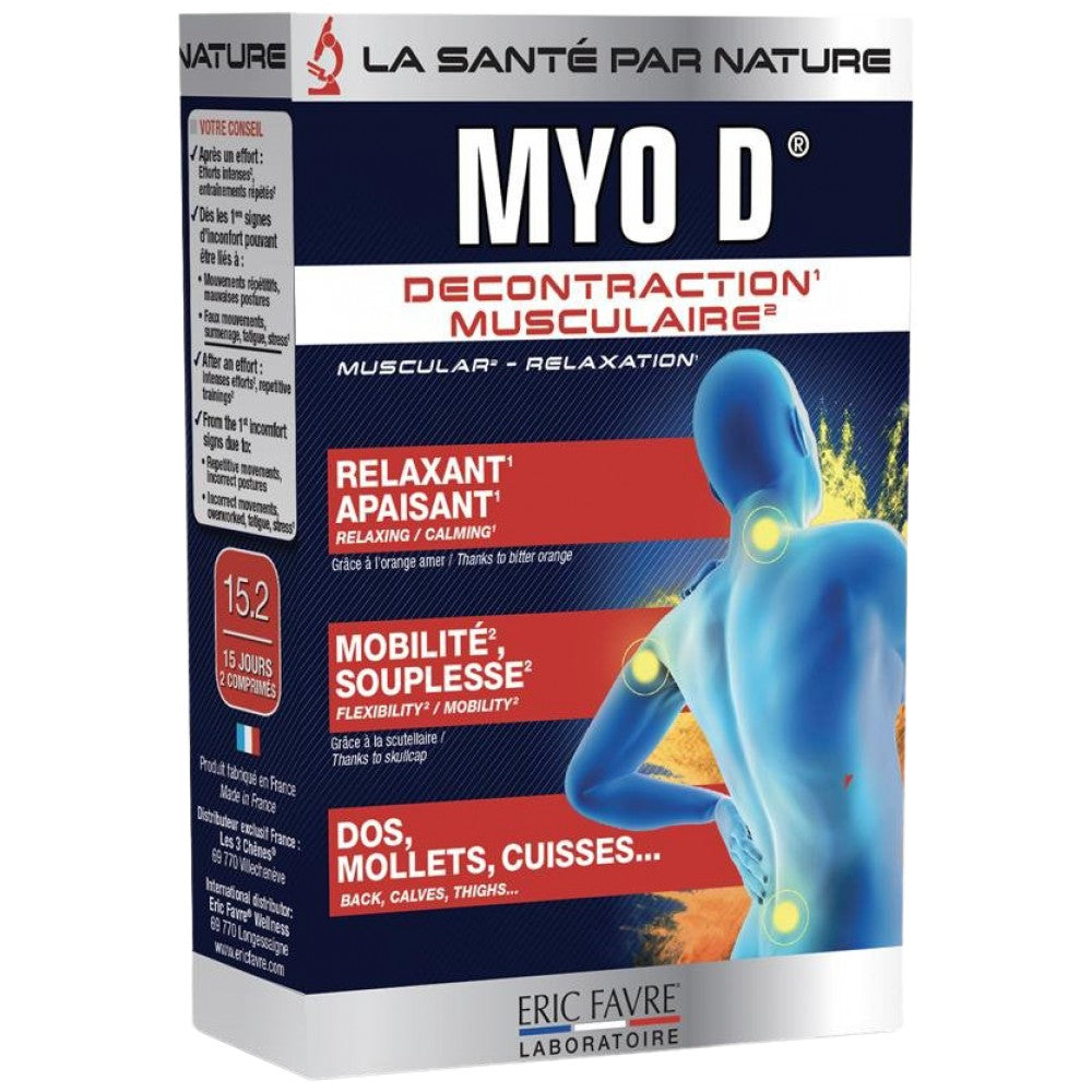 Myo D® | Мускулна релаксация - 30 таблетки