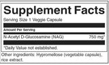 N-ацетил D-глюкозамин (NAG) 750 mg-60 капсули