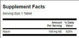 Ниацин 100 mg - 250 таблетки