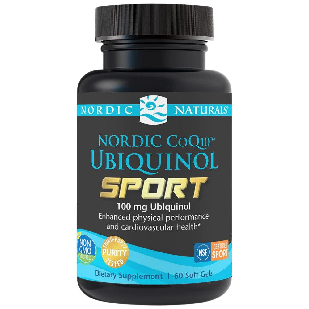 Nordic Coq10 Ubiquinol Sport 100 mg - 60 гел капсули