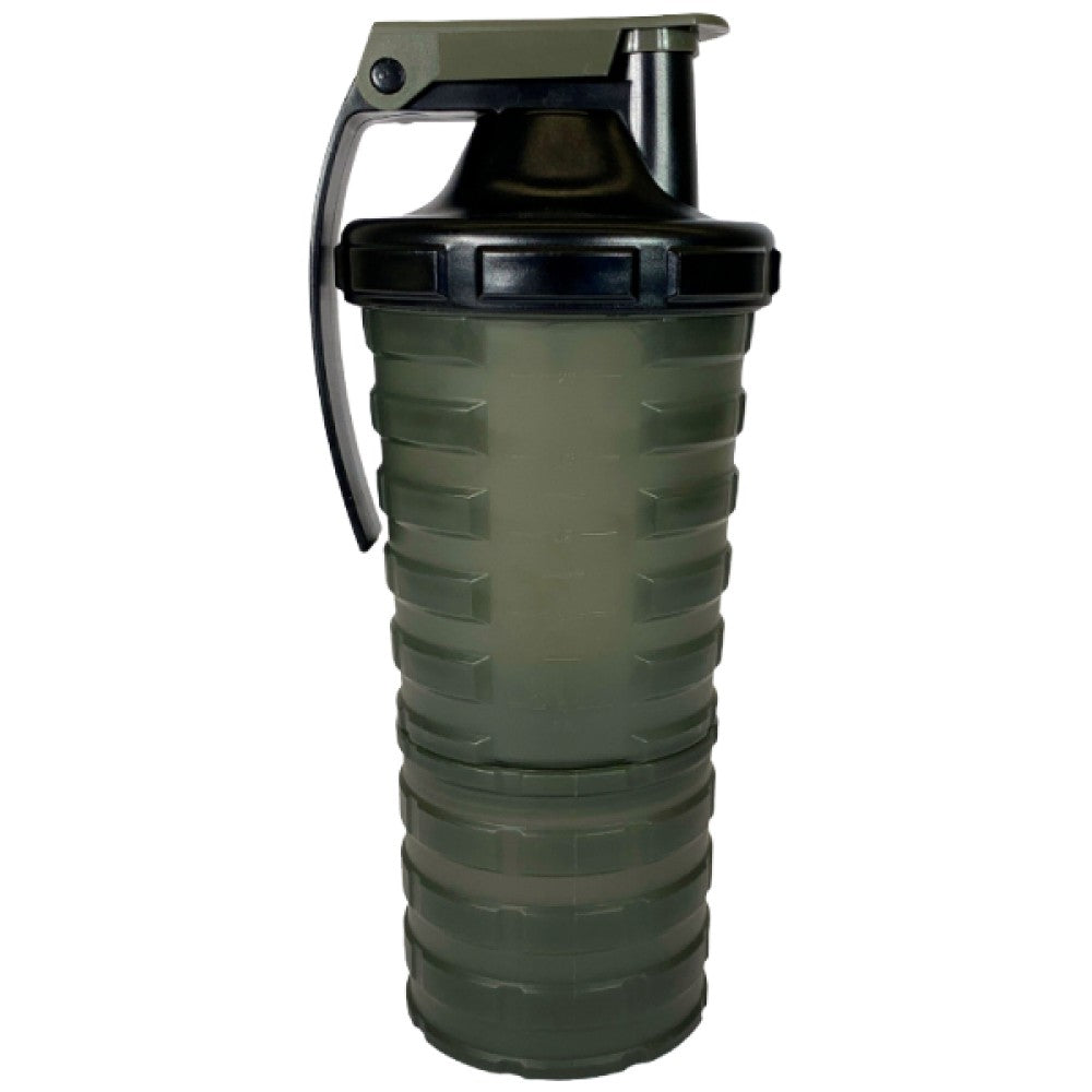 Ядрен / граната шейкър / зелено-черно 600 ml