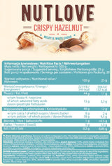 Разпространение на протеина на Nutlove | Различни аромати - 500 грама