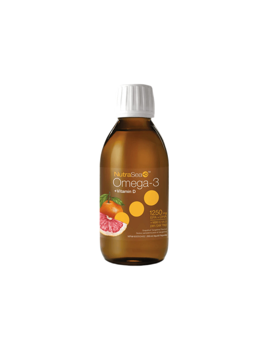 Nutrasea + D ™ Omega-3 1250 mg + витамин D 1000 IU-Omega-3 + витамин D3, 200 ml Nature's Way
