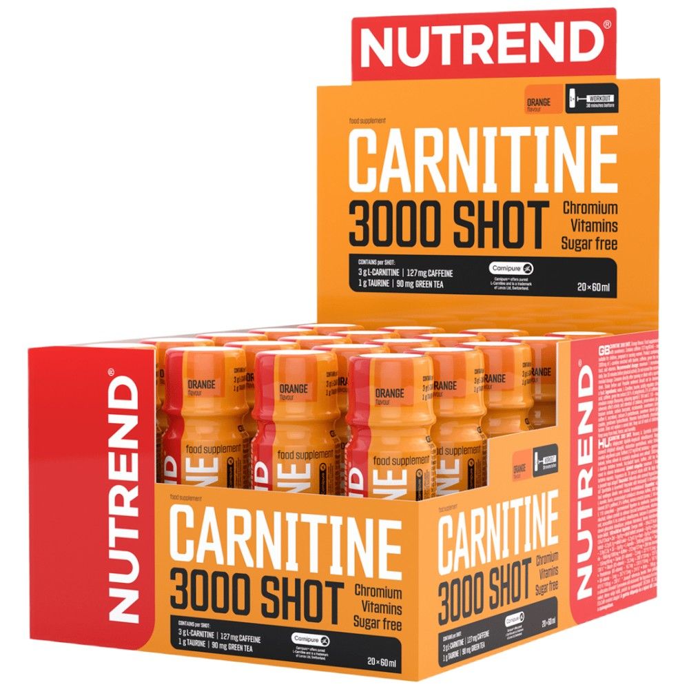 Карнитин 3000 изстрел - 20 x 60 ml