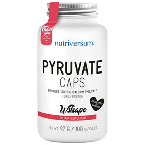 Pyruvate Caps | Calcium Pyruvate 100 capsules - Nutra Best Europe