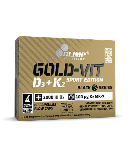 <tc>Olimp</tc> Gold-Vit D3 + K2 Sport Edition 60 капсули