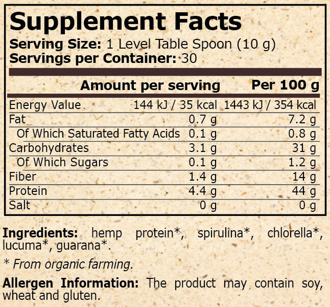 <tc>Pure Nutrition</tc> - ОРГАНИЧЕН СЛИМ МИКС - 300гр