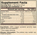 <tc>Pure Nutrition</tc> - ОРГАНИЧНА СПИРУЛИНА - 200гр