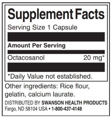 Октако<tc>san</tc>ол 20 mg | Максимална сила - 30 капсули