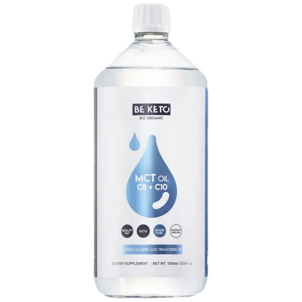 MCT маслена течност C8 + C10 - 1000 ml