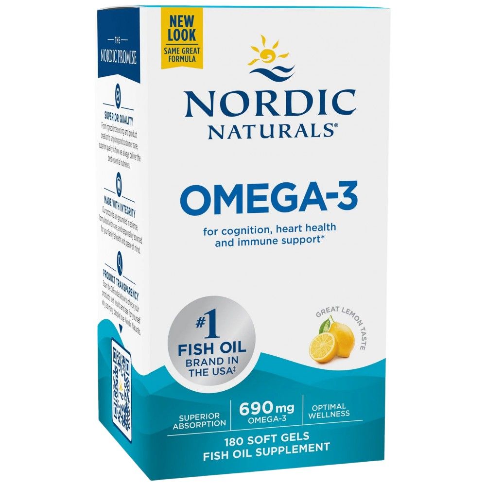 Омега -3 690 mg - 180 Softgels