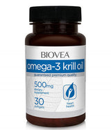 Омега-3 крил масло 500 mg / 30 softgels
