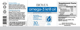 Омега-3 крил масло 500 mg / 30 softgels
