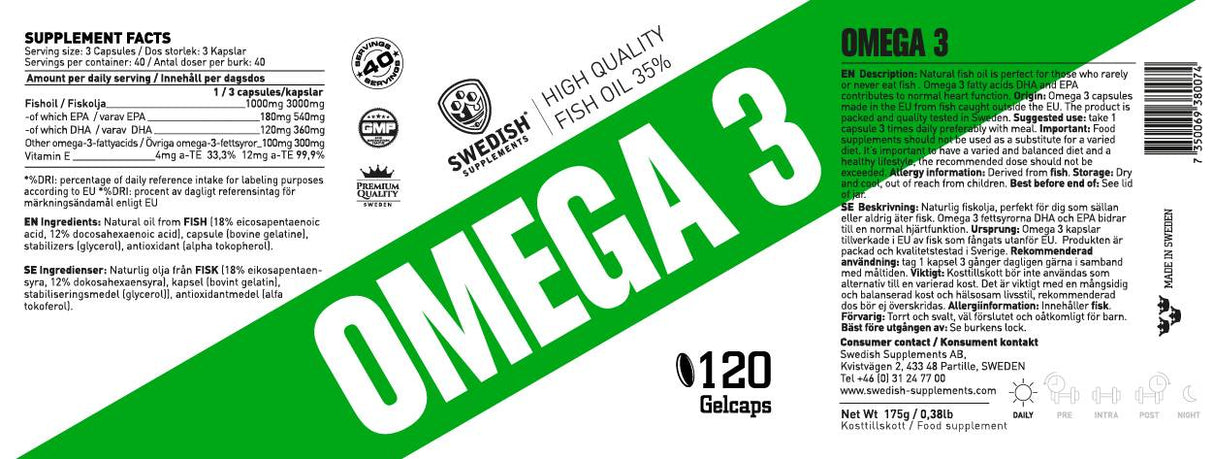 Бъдете умни - омега 3 - 120 гел капсули