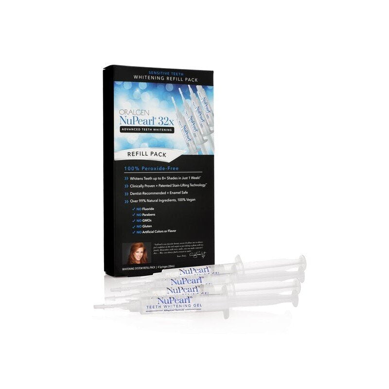 <tc>Oralgen</tc> NuPearl 32x Advanced Teeth Whitening System Refill Pack 3 спринцовки - Система за избелване на зъби
