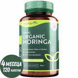 Organic Moringa - Bio Moringa 600 mg 120 вегански капсули