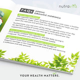 Organic Moringa - Bio Moringa 600 mg 120 вегански капсули