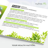 Organic Moringa - Bio Moringa 600 mg 120 вегански капсули